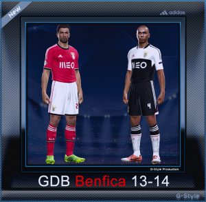 PES 2014 S.L. Benfica 2014 GDB Set by G-Style