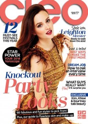 Leighton Meester - Cleo Magazine Australia (January 2014)