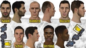 acef25308552248 FIFA 14 Face Pack vol. 4 By Vegasos