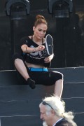 Дженнифер Лопез (Jennifer Lopez) Rehearsing for the IHeartRadio Pool Party in Miami Beach - June 28, 2014 - 91xUHQ 6c71c4336189805