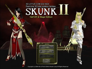 SKUNK -II (Half-elf & mage edition) comic