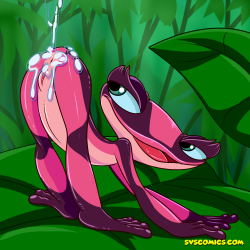 The Movie Rio Cartoon Naked - Rio 2 Pink Frog | SexiezPix Web Porn