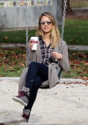 Jessica Alba & Jaime King - At Coldwater Canyon Park in Los Angeles 12/06/14