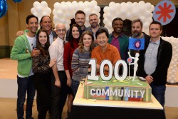 Gillian Jacobs, Alison Brie, Paget Brewster - 'Community' 100th Episode Celebration - Dec 8, 2014