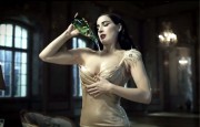  Дита фон Тиз (Dita von Teese) shoot for a new commercial for Perrier Water, 2010 (12xHQ) D0b43c377709942