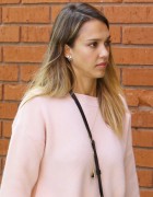 Jessica Alba - Out and about in Beverly Hills 02/03/15