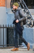 Jamie Dornan - Checking out of his hotel in NYC 02/10/15