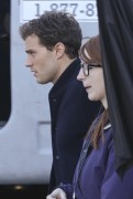 Jamie Dornan - On the set of 'Fifty Shades of Grey' in Vancouver 12/18/13