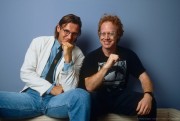 Лиам Нисон (Liam Neeson) 1990 Hollywood, California, photo portrait session to publicize his film 'Dark Man.' 7xMQ (Tag) Fa13e8391904557