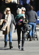 Sienna Miller - walking the streets of Manhattan with her mum and daughter 3/19/2015