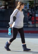 Zooey Deschanel - Leaving pilates class in LA 03/23/2015