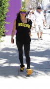 Michelle Rodriguez - shopping in Beverly Hills 3/30/2015